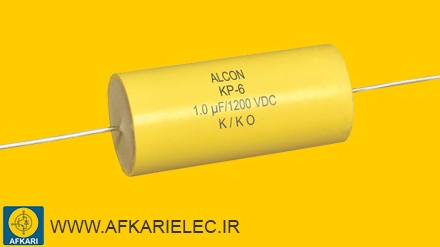 خازن اسنابر IGBT - KP6-1MFD/1200VDC - Alcon Electronics