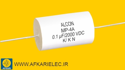 خازن اسنابر IGBT - MP-4A-0.1MFD/2000VDC - Alcon Electronics
