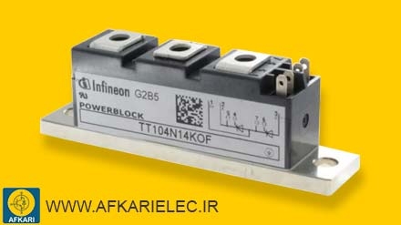 دوبل تریستور - TT104N14KOF - INFINEON